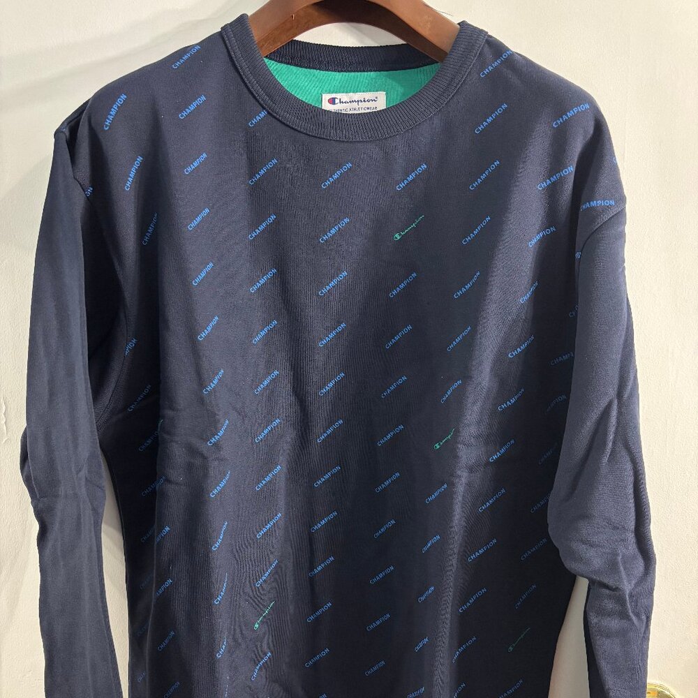 Blue Champion Crewneck